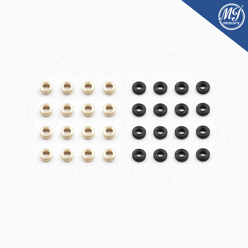 MJ Produkte Convertible top hydraulic line port seal kit Mercedes W124 - hydraulic cylinders