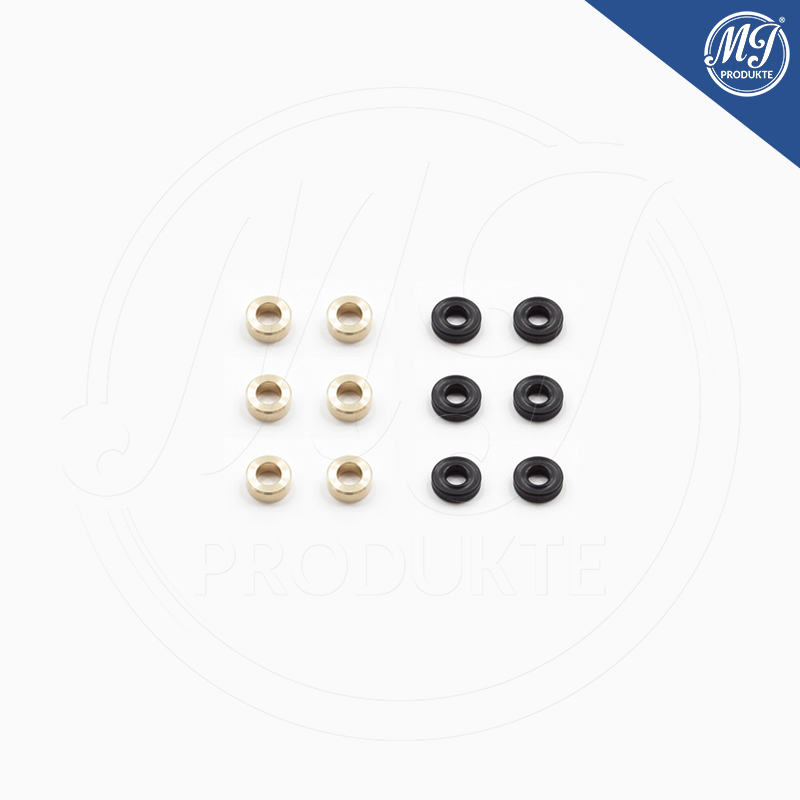 MJ Produkte Convertible top hydraulic line port seal kit Mercedes SL R129 - hydraulic distributor 1298000022
