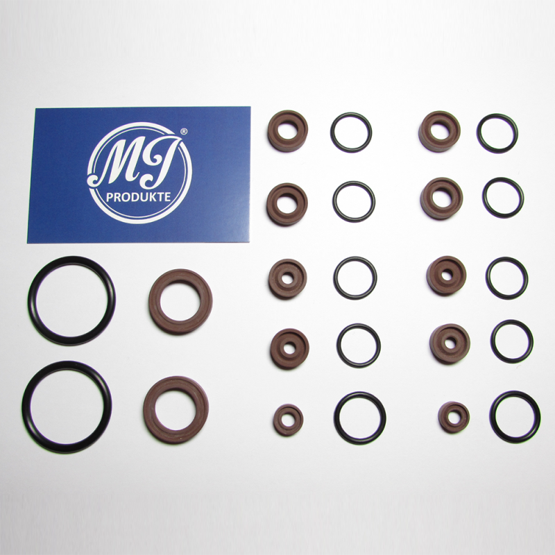 Mercedes SL R129 complete top hydraulic cylinder seal kit - FPM | MJ ...